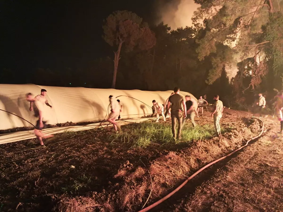 aksuda orman yangini iki otel bosaltildi GYLcngdw