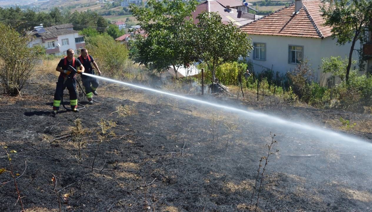 samsunda arazi yanginievleri tehdit etti PxxJuxJq