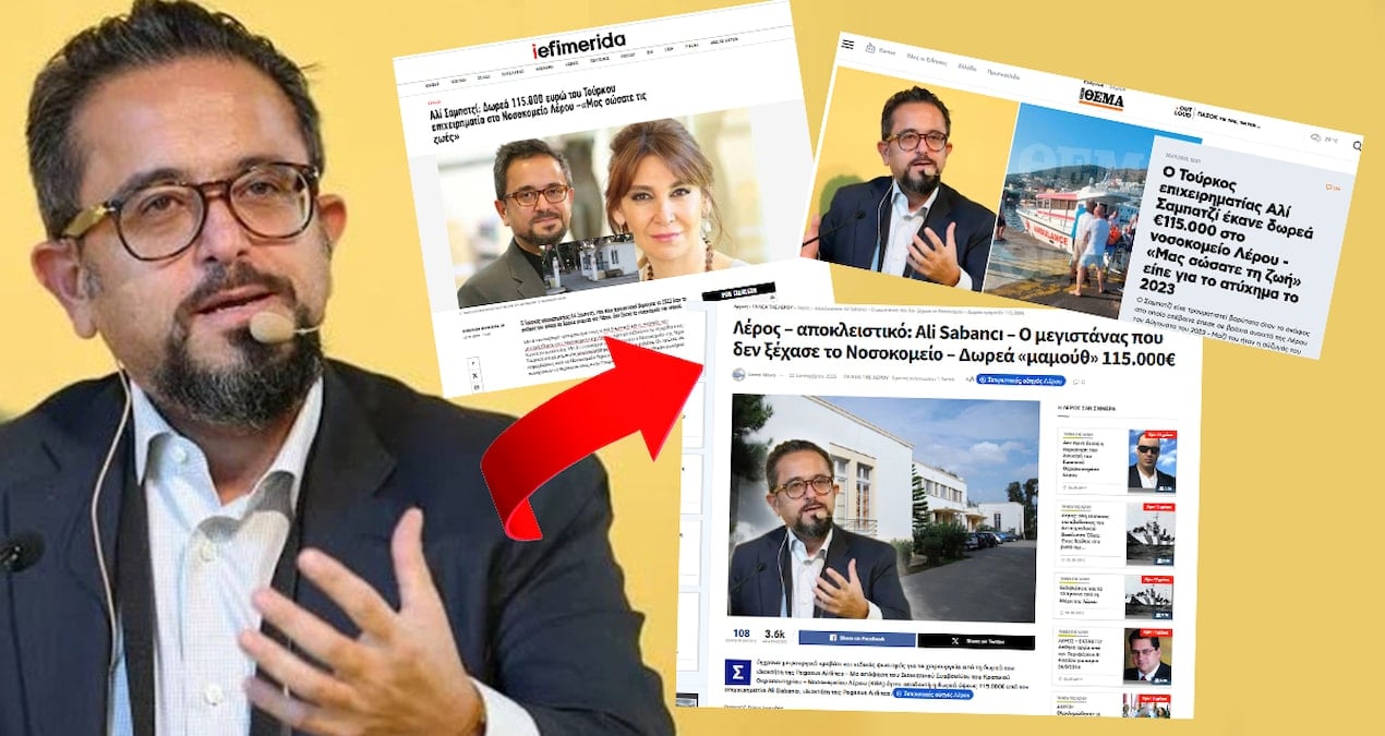 yunanistan ali sabancinin yaptigi bagisi konusuyor LAEy6DmW