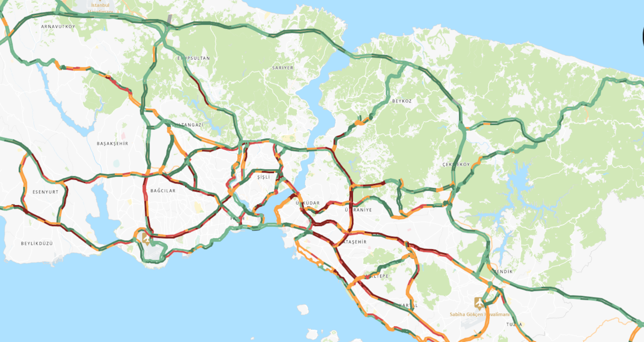 yagmur istanbul trafigini kilitledi ise gidenler yolda kaldi yeaVfLDn