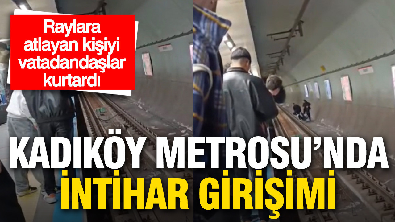 Kadıköy Metro İstasyonu’nda İntihar Girişimi: Vatandaşların Kahramanlığı