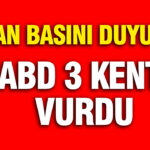 Iran basini duyurdu abd uc kente saldirdi CrRjXOAY
